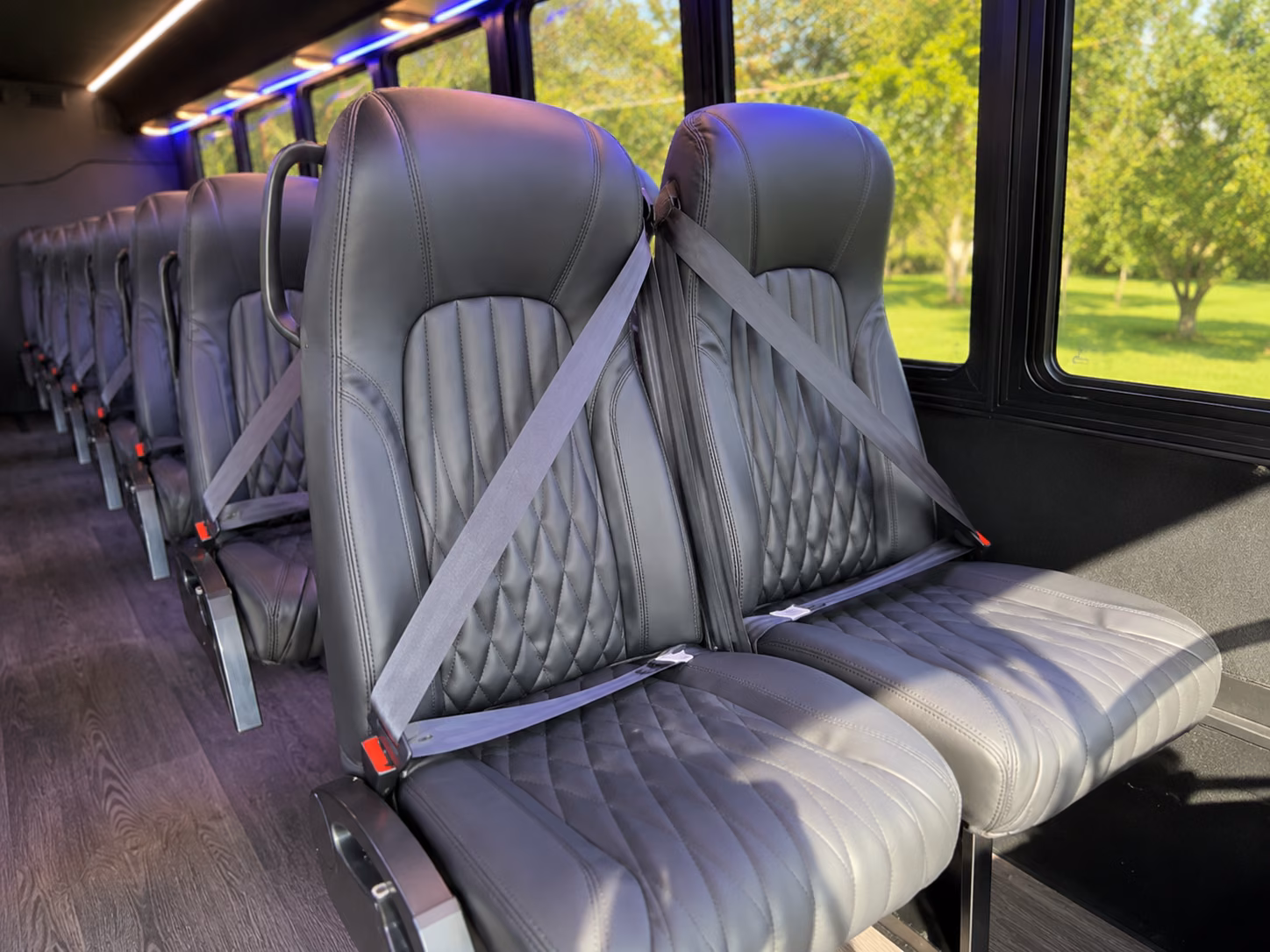 how bus type and group size affect bus rental rates in ogden utah