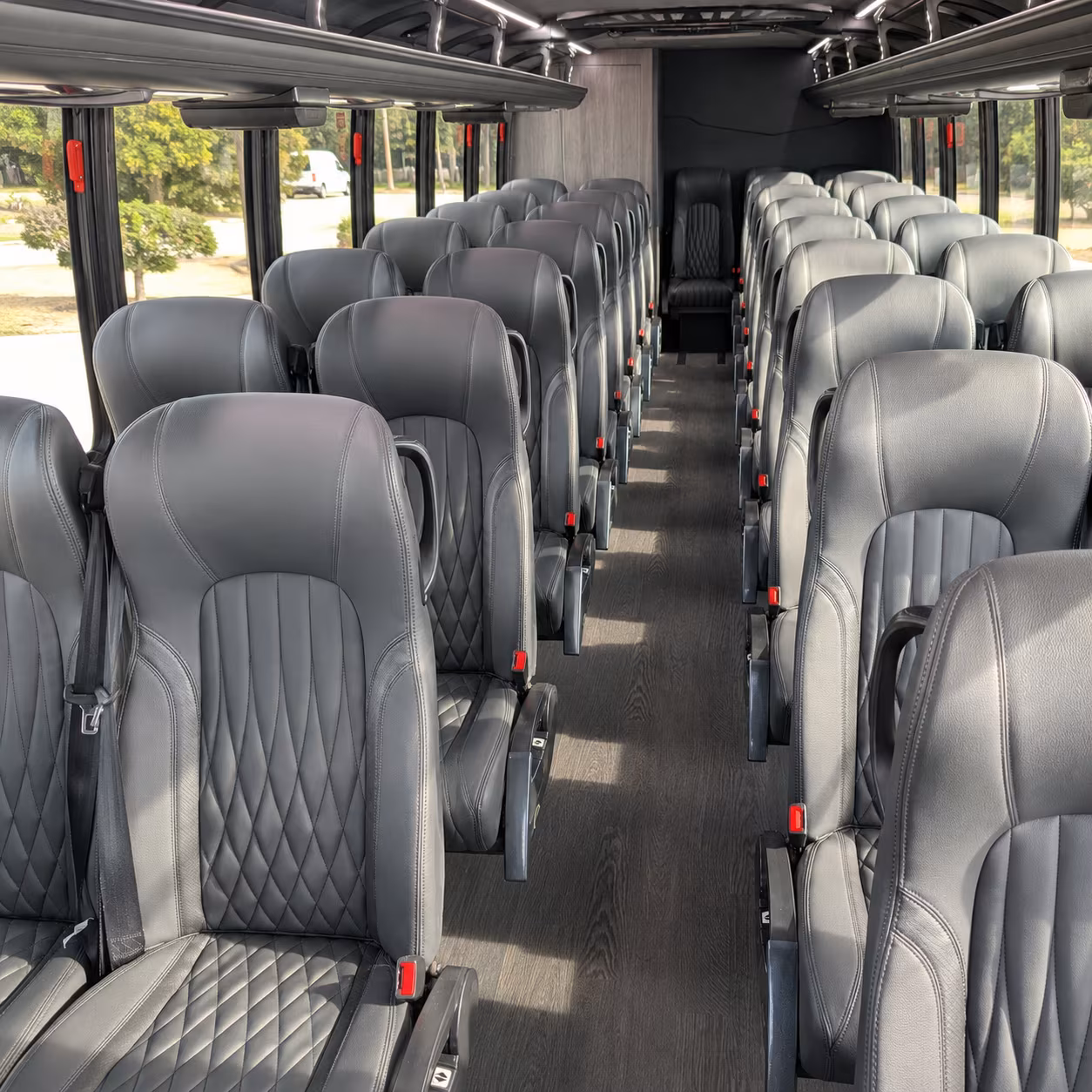 ogden 30 passenger minibus interior