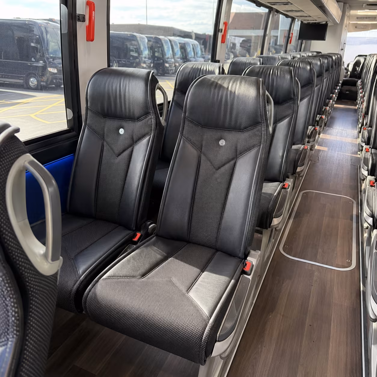 ogden 40 passenger charter bus interior