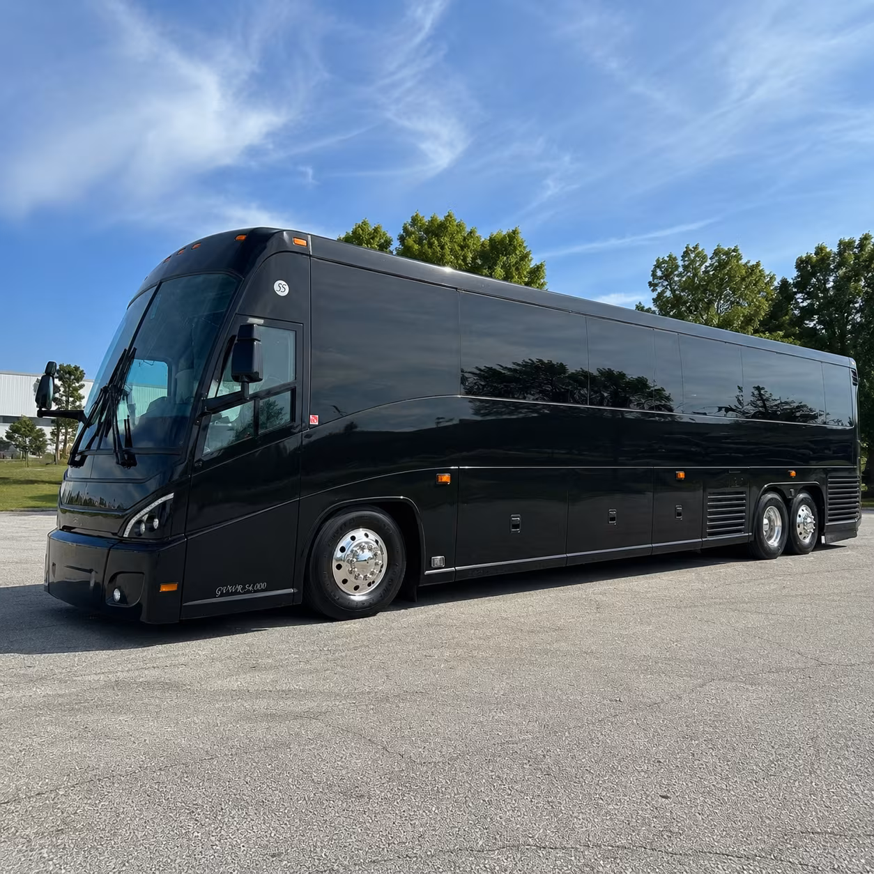 ogden 47 passenger charter bus