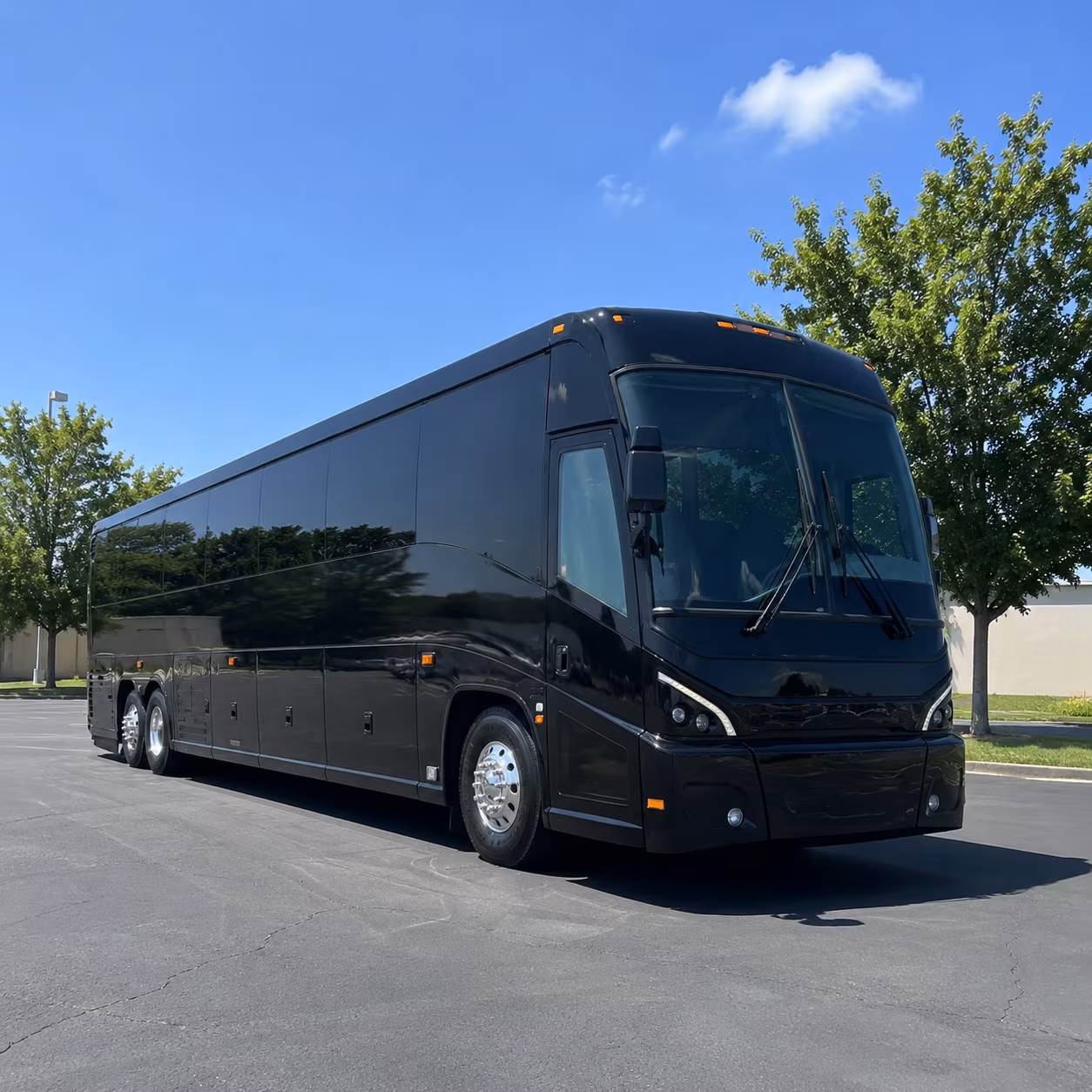 ogden 56 passenger charter bus