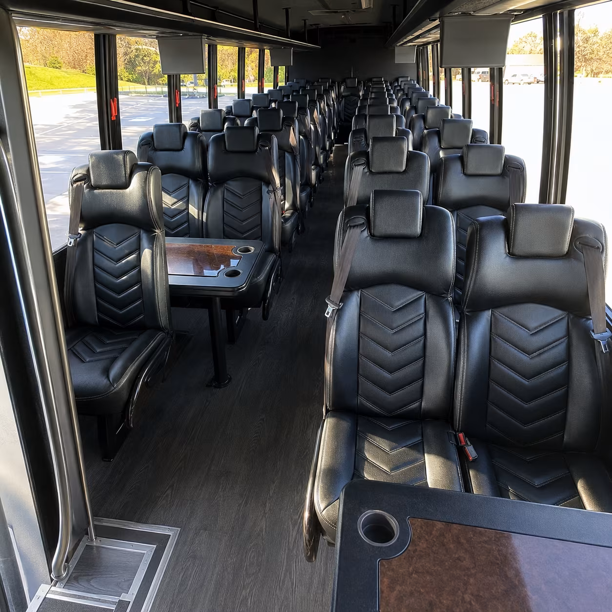 ogden concert transportation onboard seating