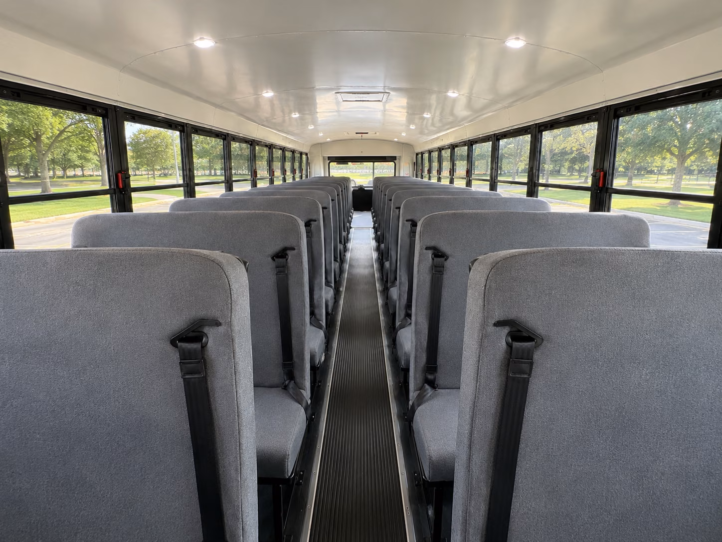 ogden school bus interior
